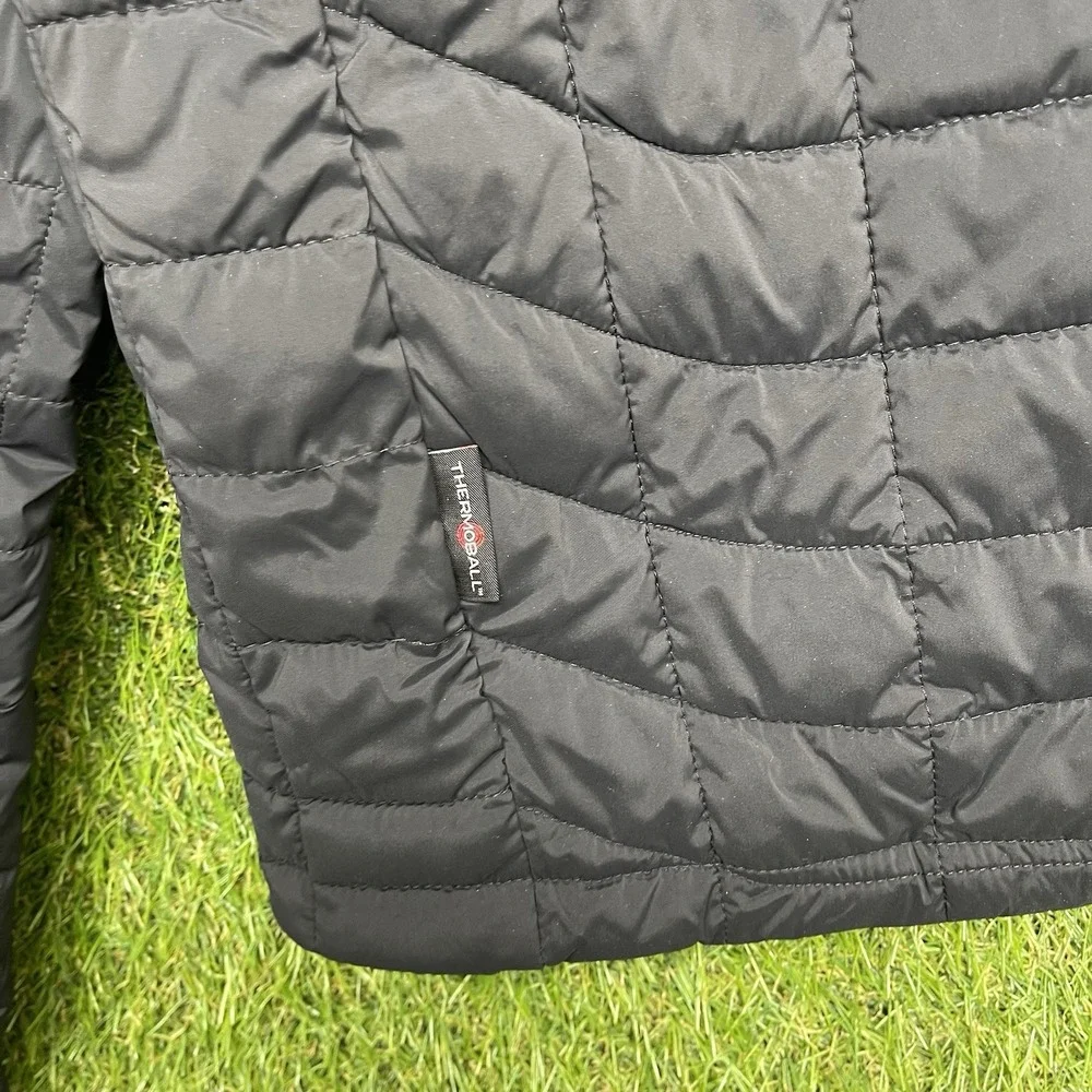 The North Face Thermoball Jacket Mens Small Black Puffer Outdoor Hiking NWT